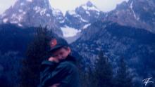 Visiting Grand Teton National Park as a Camp Loll staff member in 1990