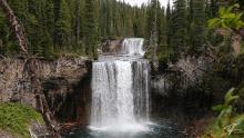 Colonnade Falls in Bechler Canyon