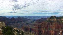 Grand Canyon overlook from the North Rim