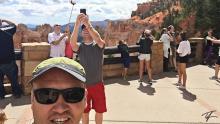 Squirrel! Selfie-Inception at Bryce Canyon National Park