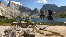 Jumping at the opportunity to enjoy our backpacking adventures